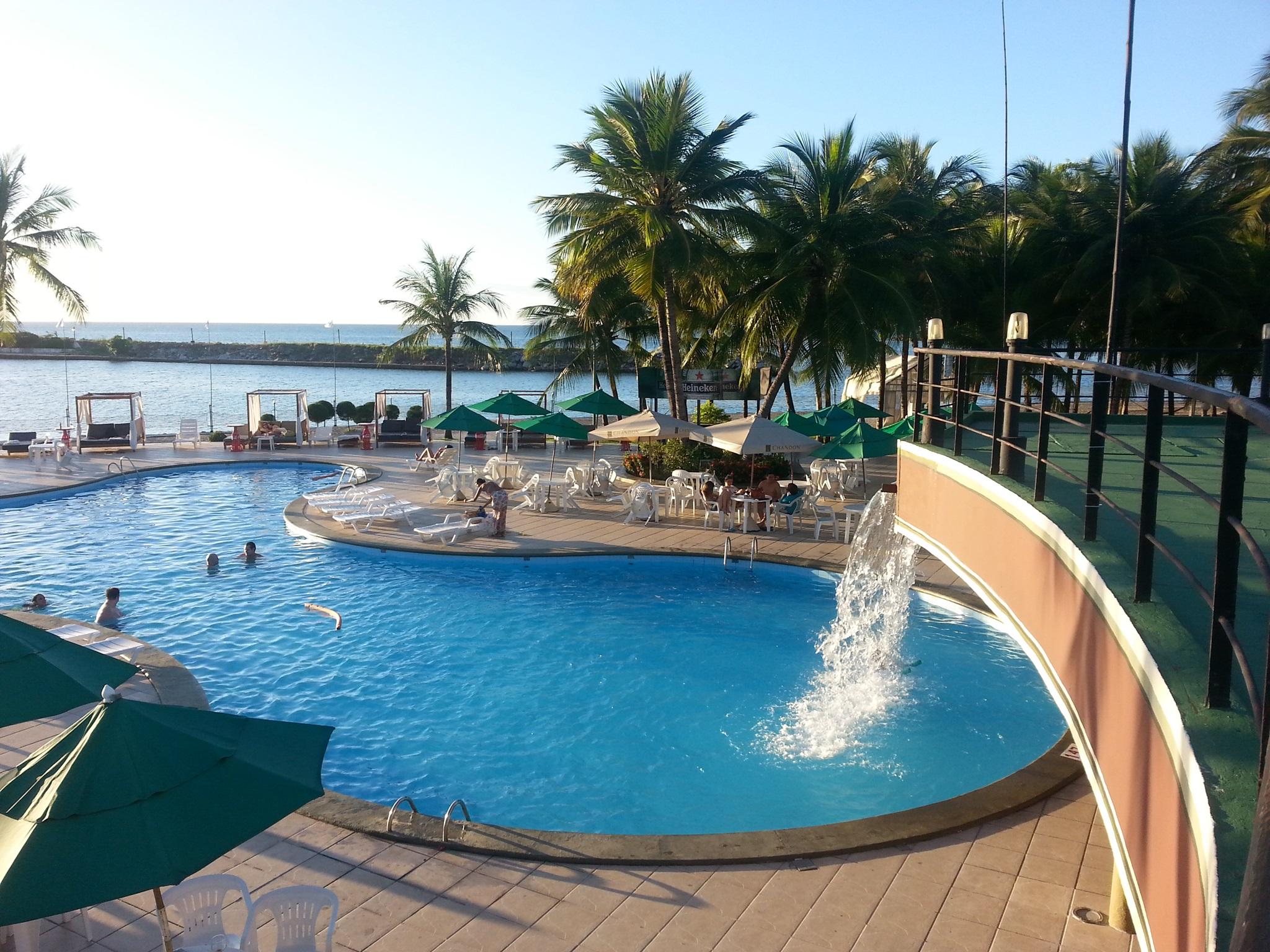 Marina Park Hotel Fortaleza  Exterior photo The pool at the resort