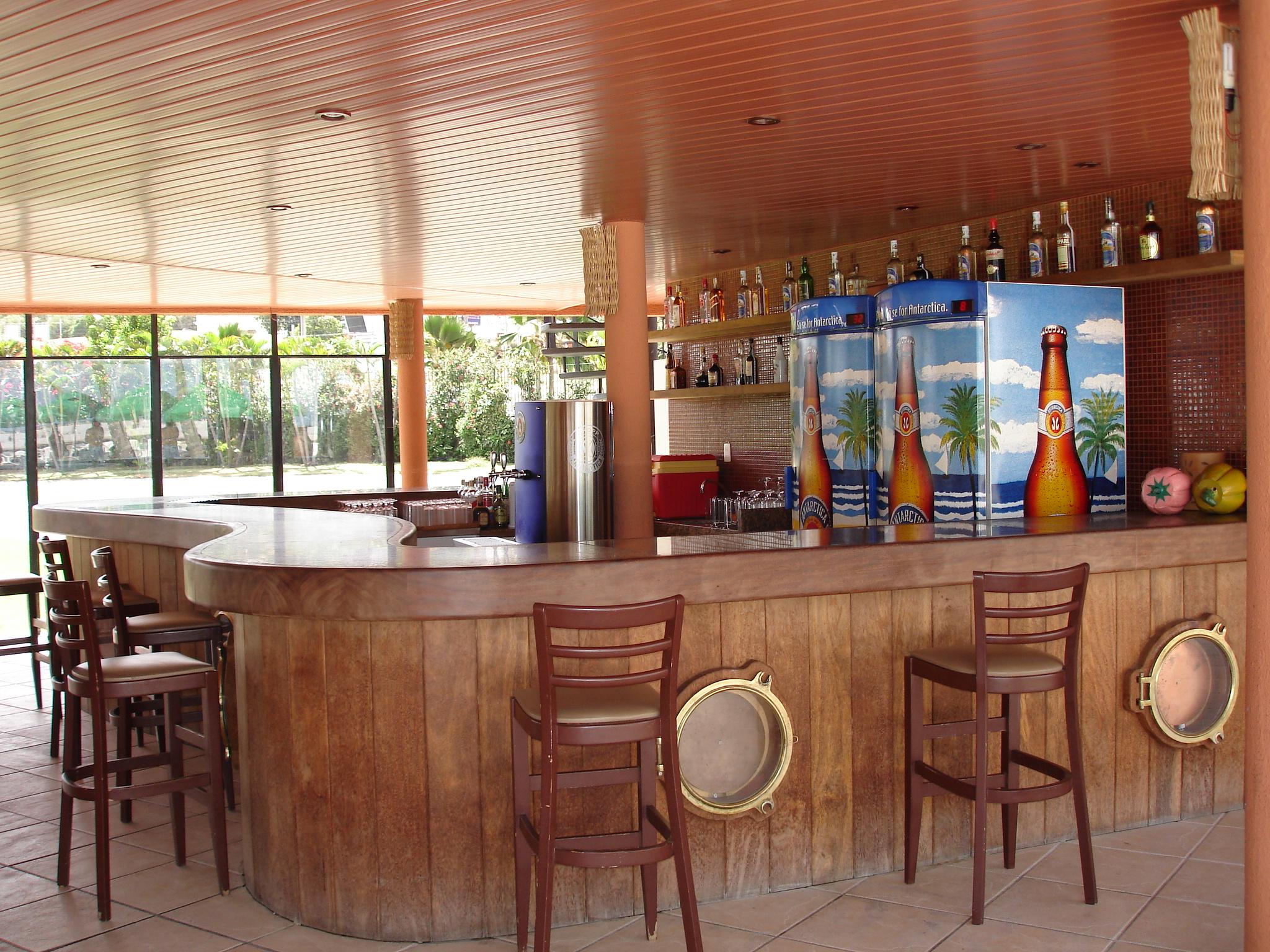 Marina Park Hotel Fortaleza  Exterior photo A poolside bar
