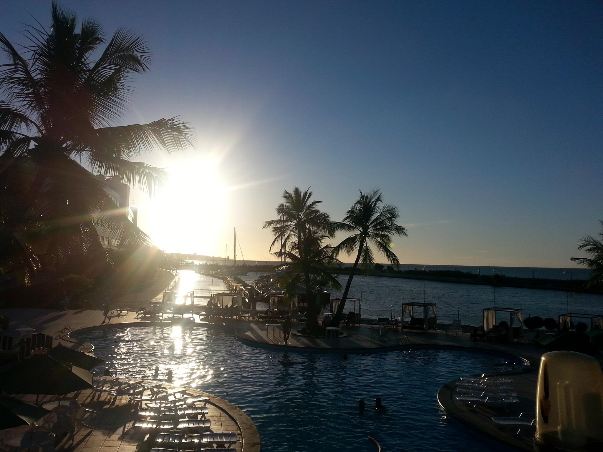 Marina Park Hotel Fortaleza  Exterior photo Sunset at the Sheraton Maldives Resort & Spa