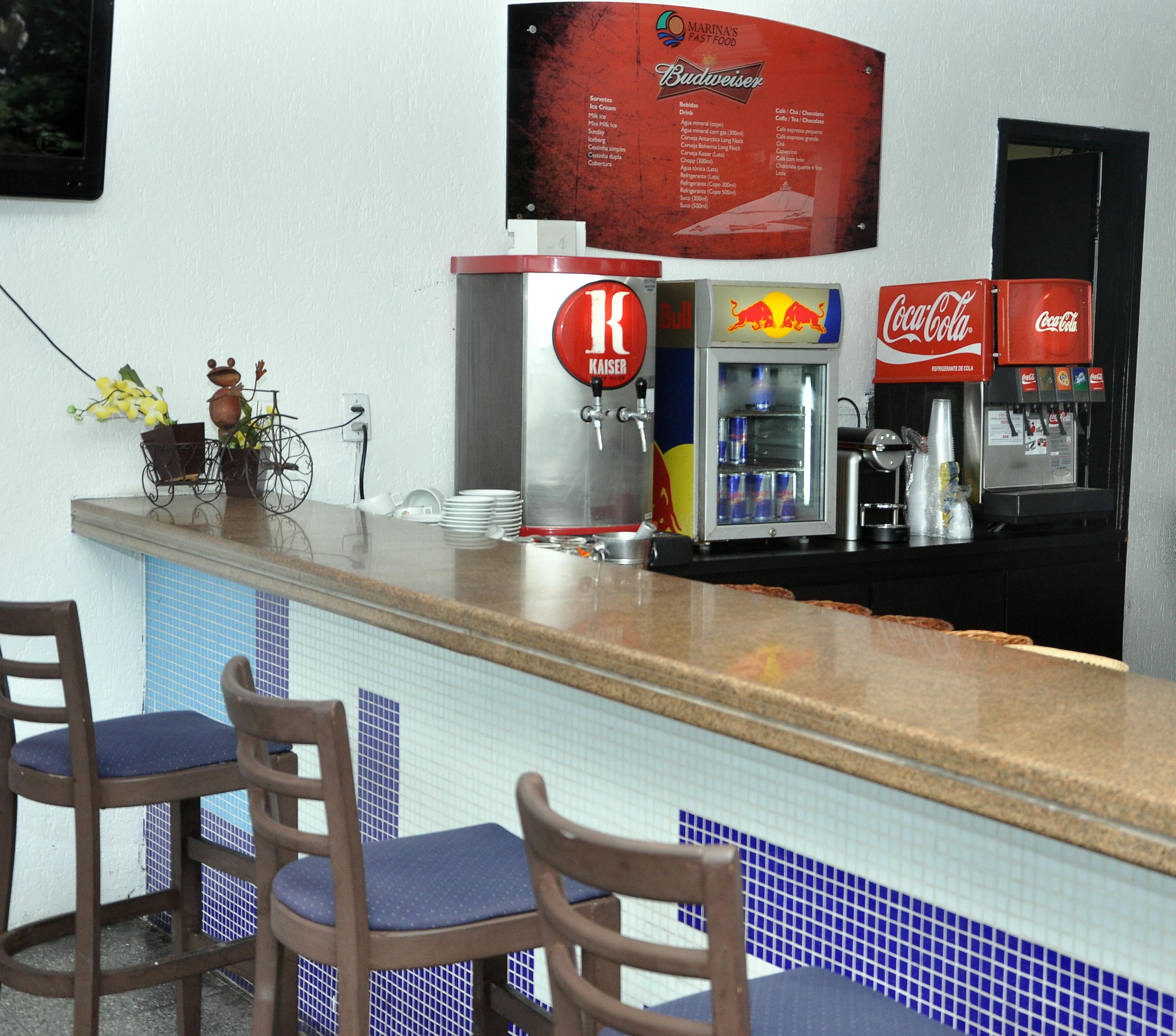 Marina Park Hotel Fortaleza  Exterior photo A 3D rendering of a bar